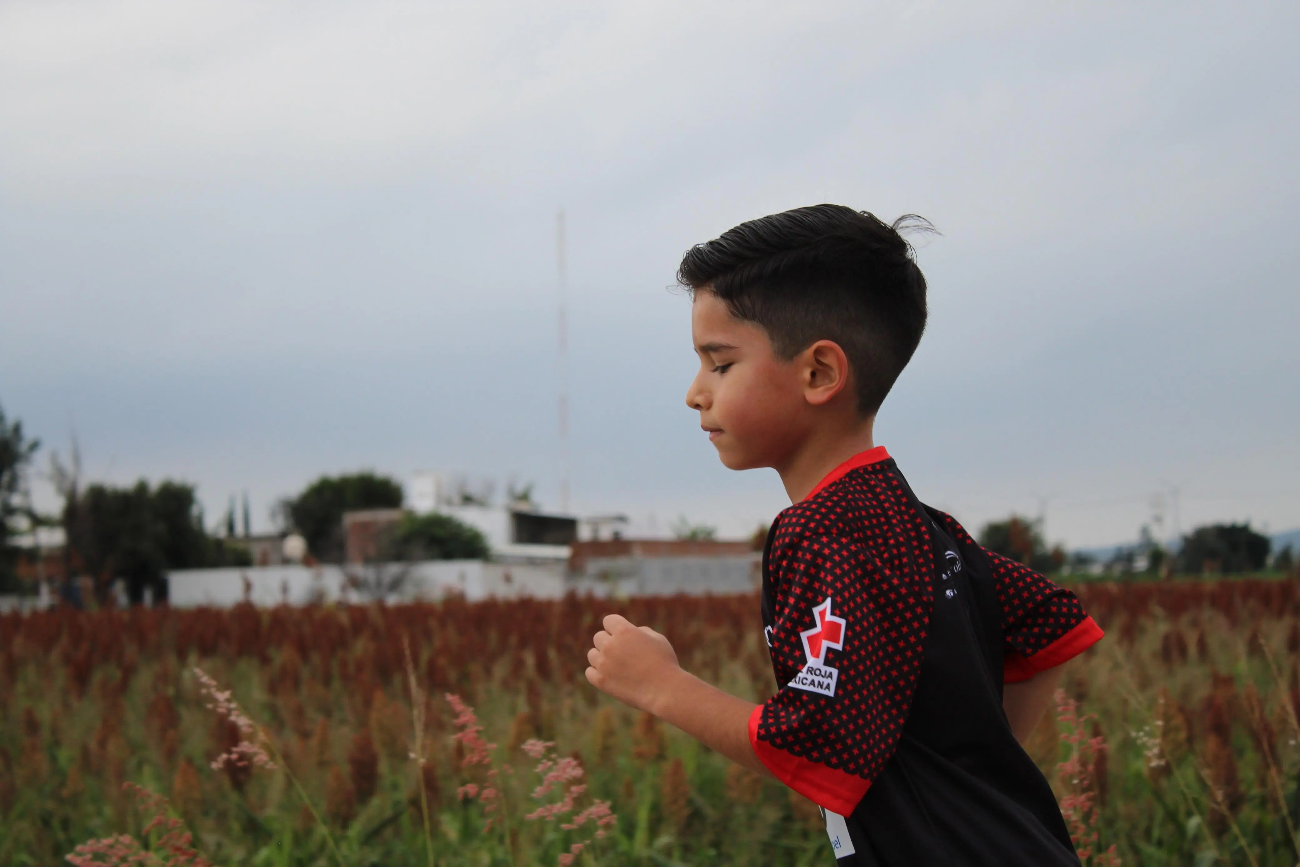 niño en laCarrera